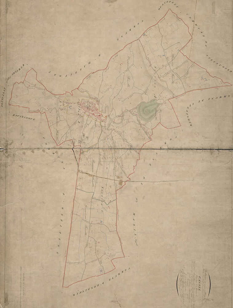 Plan du cadastre de Cassel 1833 général